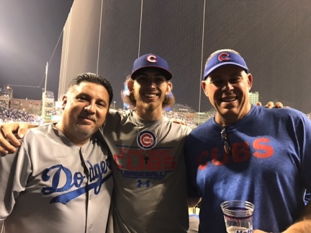 Austin, Joe and I in Chicago NLCS 2016