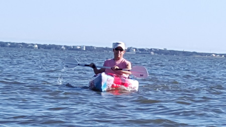 Kayaking Bogue Sound NC 10/17