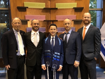 1st grandson’s Bar Mitzvah