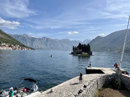 Adriatic Sea off the coast of Montenegro