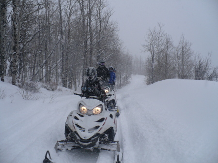 Snowmobiling in Park City UT