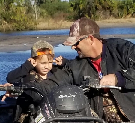 Gage and Todd hitting the mud trails