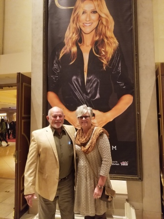 Me,kit in vegas to see celion Dion January 201