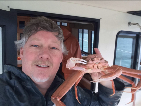 Snow crabbing in Prince William Sound