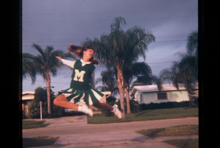 Tammy Weaver cheering