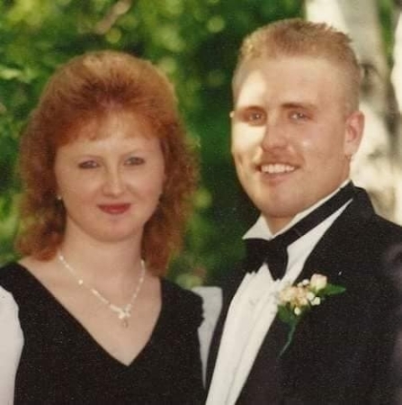 Remon & I at Bill Meyers Wedding 1994 