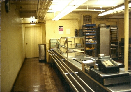 Glenn School Cafeteria line taken May 22, 1988