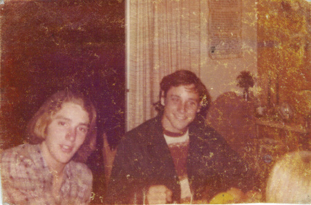 Mark with Chris Alberico 1977