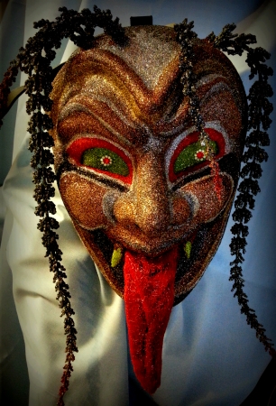 Patricia Taylor's album, some masks