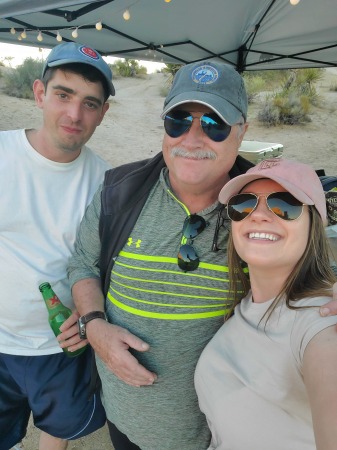 Son David, Daughter Lauren at Joshua Tree 2021