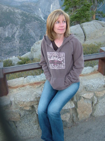 Kathy at the Grand Canyon