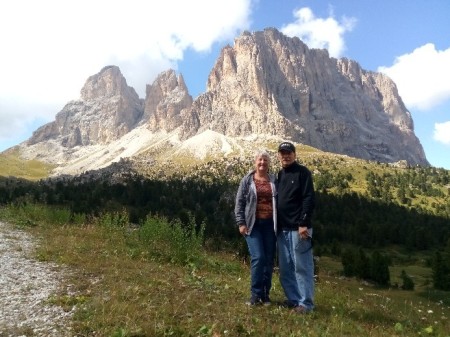 Nick and I Fall 2021 Italian Alps