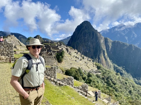 Hiking to Machu Picchu in Peru