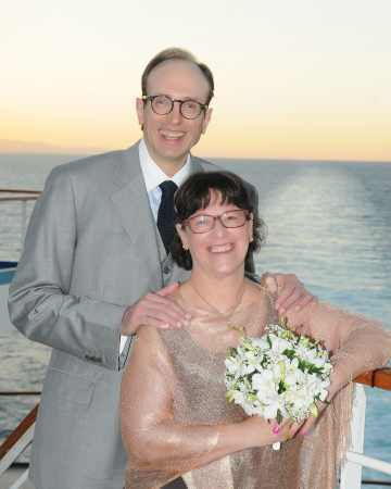 Us after our Renewal of Vows Ceremony May 2014