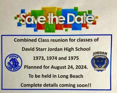 David Starr Jordan High School 50th Reunion -73, 74, 75