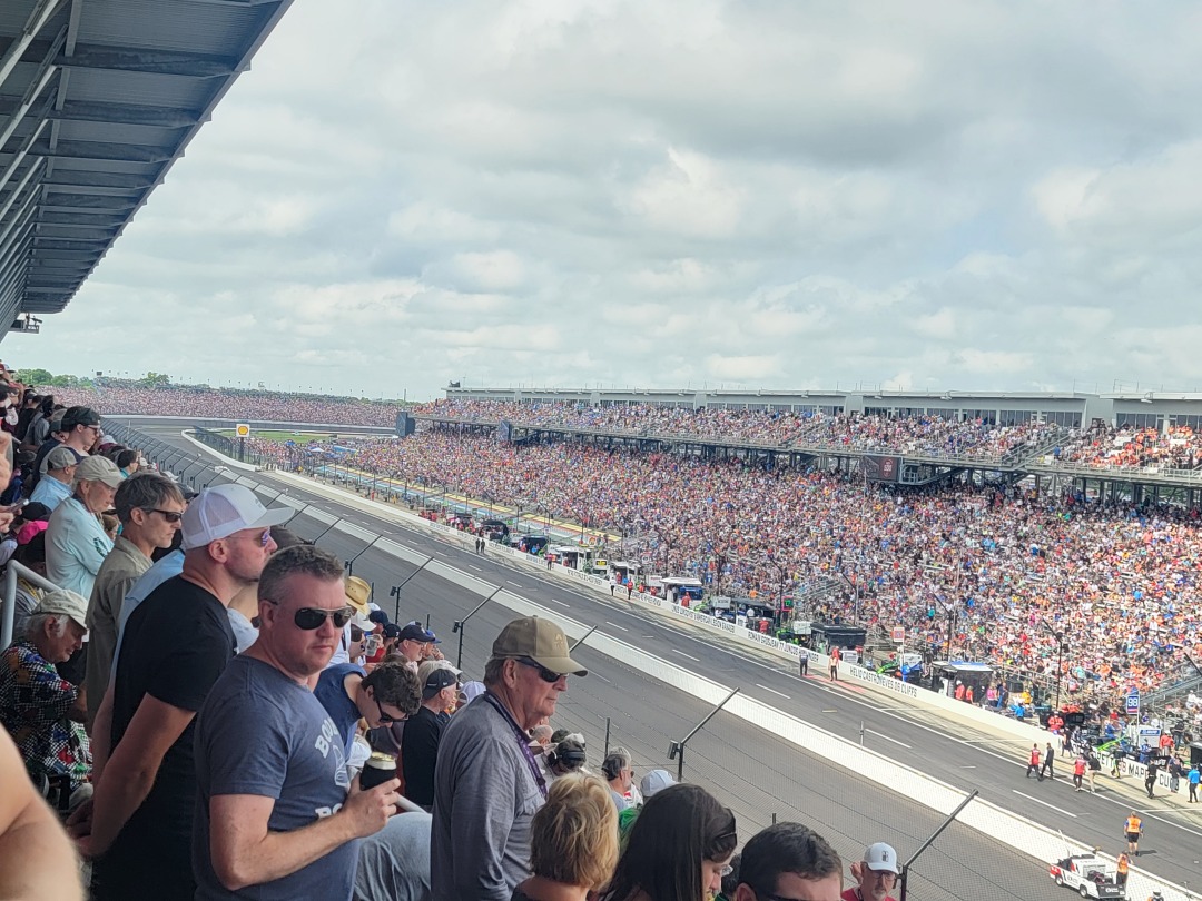 108th Indy 500 crowd 