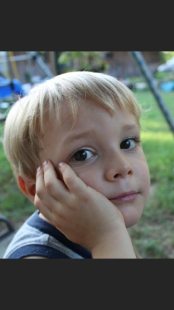 Grandson, Austin, 4, Oklahoma, July 2018