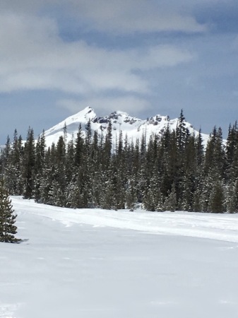 Cross-country skiing at Mt. Bachelor-Bend, Ore