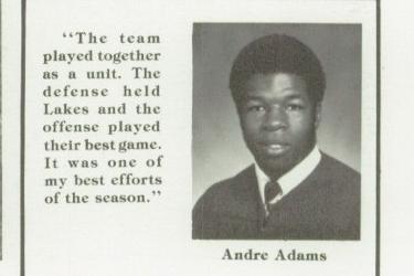 Andre Adams' Classmates profile album