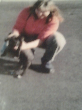 Marsa our puppy in 1997