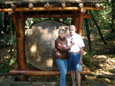 Gail & me at Muir Woods