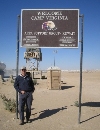 At Camp Virginia ECP..