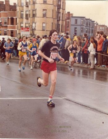 1st of several Boston Marathons 1979