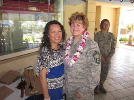 My Hickam AFB, Hi going away party Sep 12