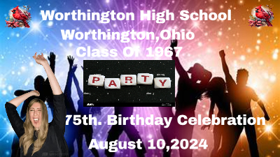 Worthington High School 75th. Birthday Party