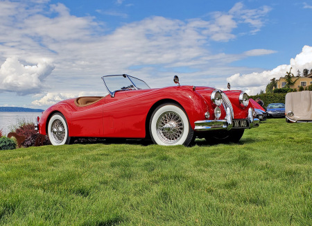 1955 Jaguar XK140MC 