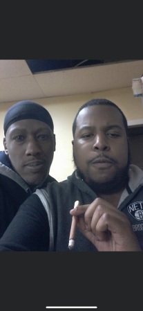 My son Jerry with his friend Keith Murray