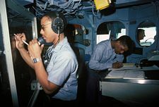 OSSN Waldon onboard U.S.S. Coral Sea 01/1986  