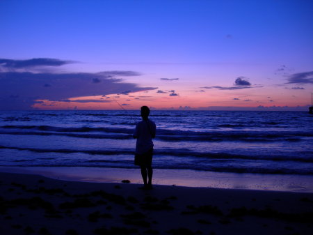 Fishing at Sunrise