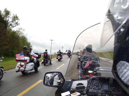 Verterans day Parade Ride to Charlotte MS