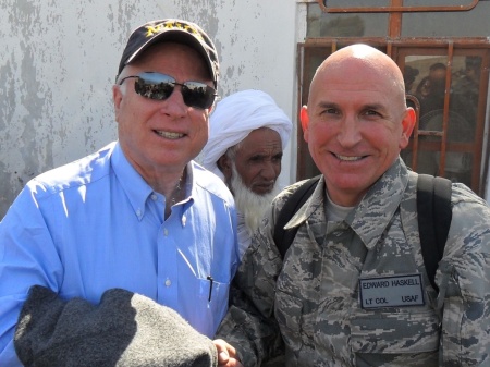 John McCain visit