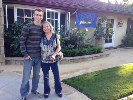 Grandson, Chase off to UCLA.
