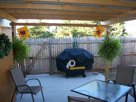 Redskins Patio