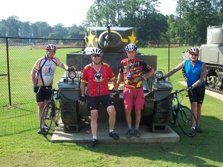 Bike ride across Georgia 2011