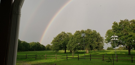 Rainbow at our Branching Oaks Farm