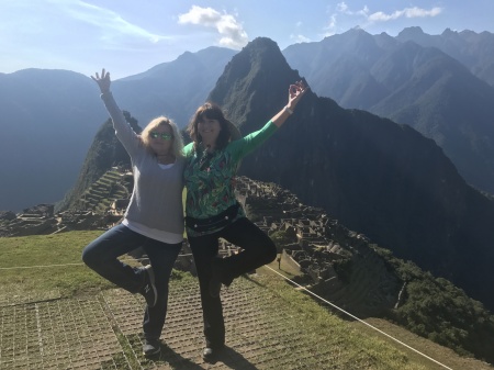 Made it to the top Machu Pichu