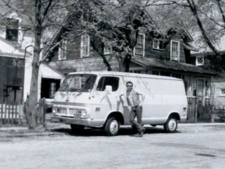 traded Vette for 1st of many work vans in '69