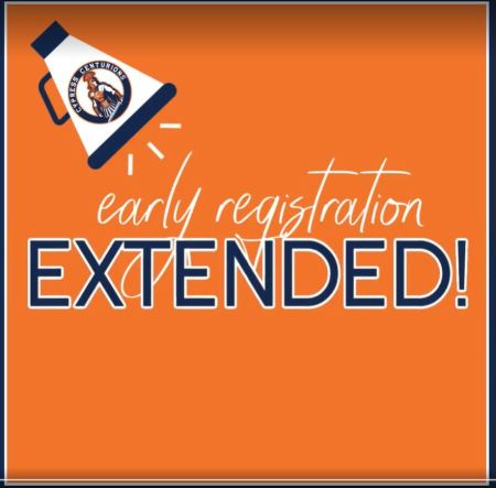 Early Registration Extended!