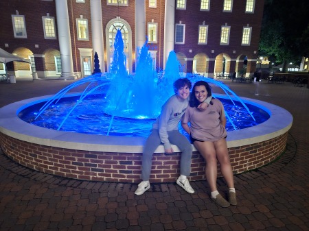 At CNU Family Weekend