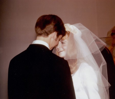 David & Cindy Case wedding, Jan. 28, 1968