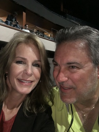 The hubby and me. Love concert nights!