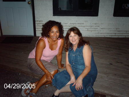 Teresa Dingman and Cathy Silva