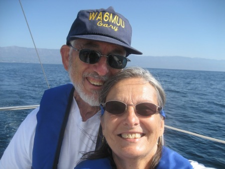 Gary & Mary Self - Off Santa Cruz Island -2011