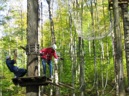 Canadian rope course