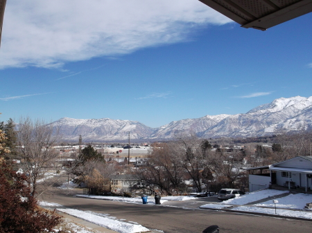 WASATCH MOUNTAINS LOOKING NORTHEAST