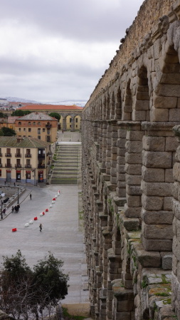 Roman Aqueduct-Segovia, Spain